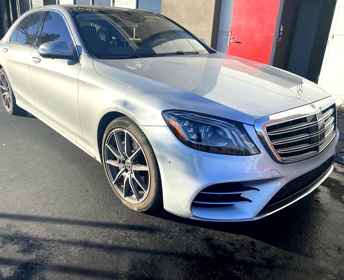 Mercedes-Benz S-Class before Paint Correction & Gloss Restoration
